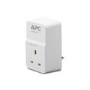 APC SurgeArrest Essential - Surge protector - AC 230 V - output connectors_ 1 - United Kingdom - white