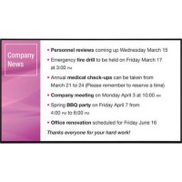 Sharp PN-Y556 55" Full HD 24/7 Operation Large Format Display Sharp PN-Y556 55" Full HD 24/7 Operation Large Format Display