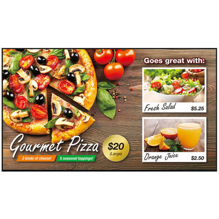 Sharp PNR606 60" Full HD 24/7 Operation Large Format Display