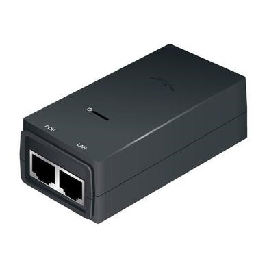 Ubiquiti Black Poe-24-12W-G Power Over Ethernet Poe Injector