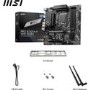 MSI PRO B760M-A Wi-Fi Intel B760 LGA 1700 DDR5 Micro ATX Motherboard