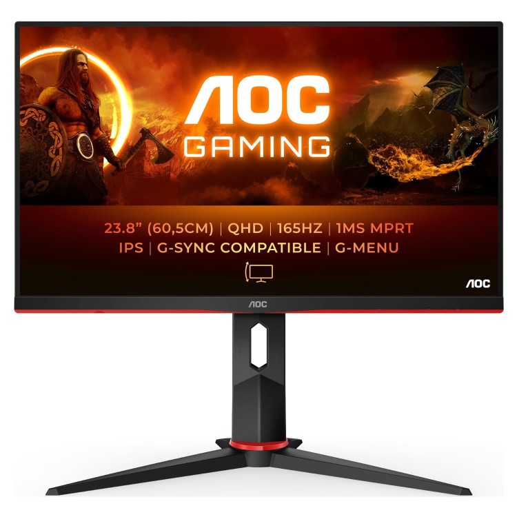 AOC Q24G2A 23.8" IPS QHD 165Hz Gaming Monitor