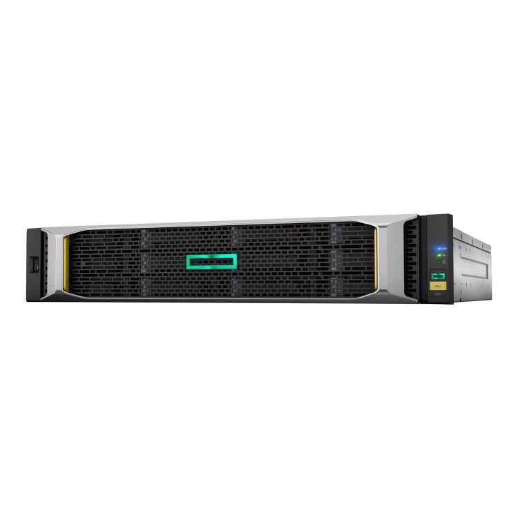Hewlett Packard HPE MSA 1050 10GbE iSCSI Dual Controller SFF Storage