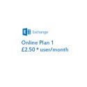 Q6Y-00003 Microsoft® Exchange Online Plan 1Open Shared Sever Single SubscriptionVL OLP 1License No Level Qualified Annual