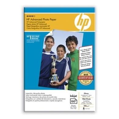 HP Advanced Glossy Photo Paper - glossy photo paper - 100 sheets