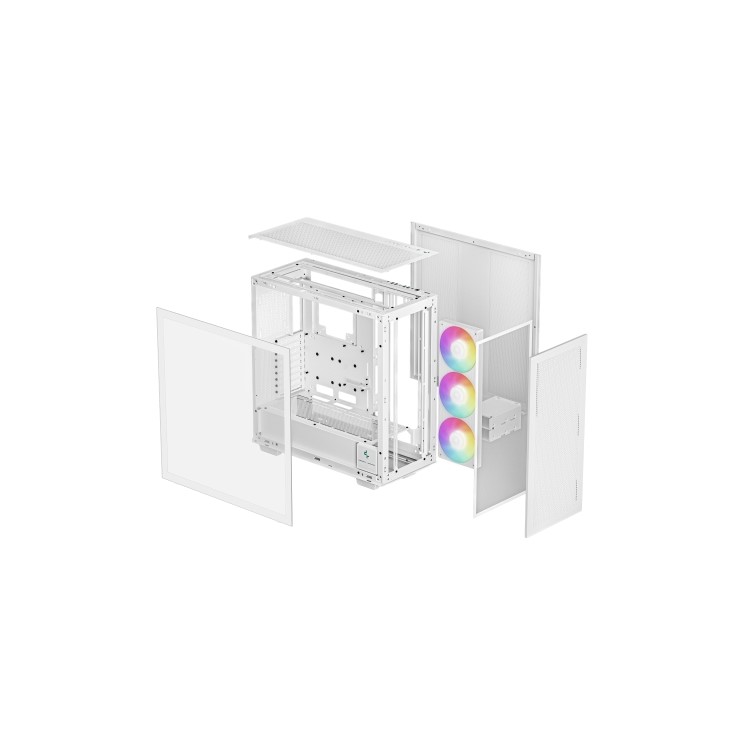 DeepCool Morpheus ARGB Gaming PC Case White