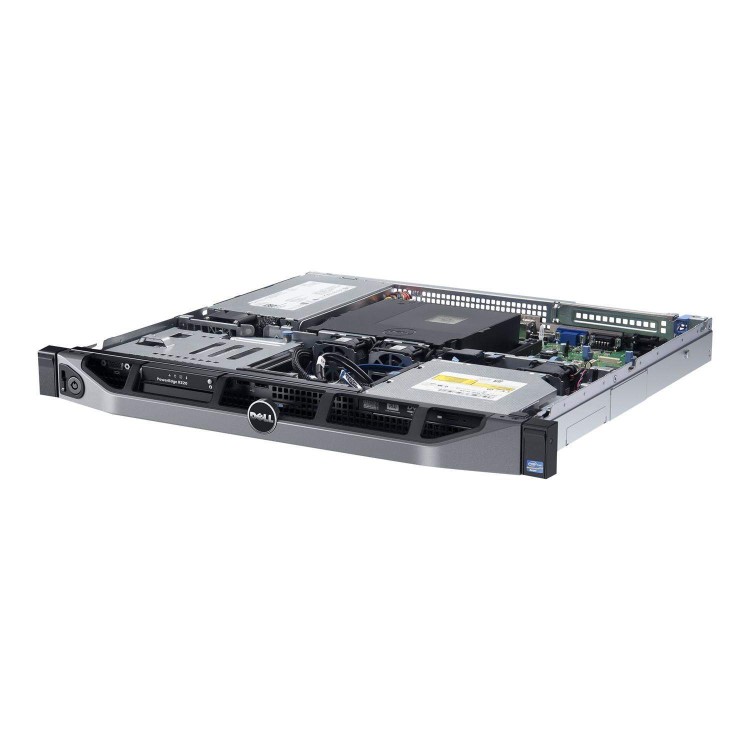 Dell PowerEdge R220 - Server - rack-mountable - 1U - 1-way - 1 x Xeon E3-1220V3 / 3.1 GHz - RAM 8 GB - HDD 1 TB - DVD-Writer - G200eW - GigE - no OS - Monitor _ none