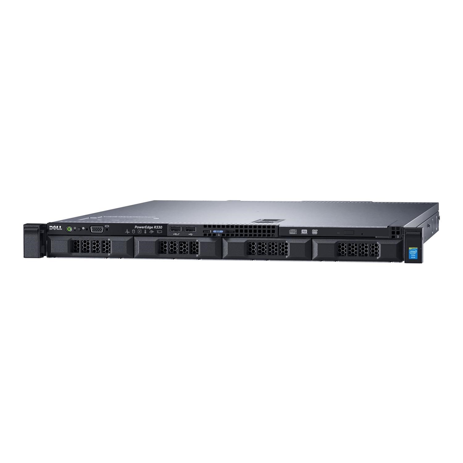 Dell PowerEdge R330 Xeon E3-1240v5 8GB 2x300GB 8x2.5in HotPlug Bezel ...