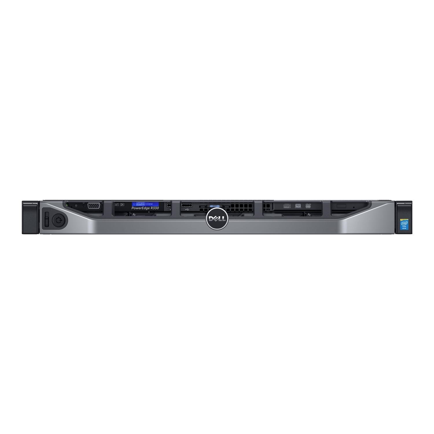 Dell PowerEdge R330 Xeon E3-1240v5 8GB 2x300GB 8x2.5in HotPlug Bezel ...