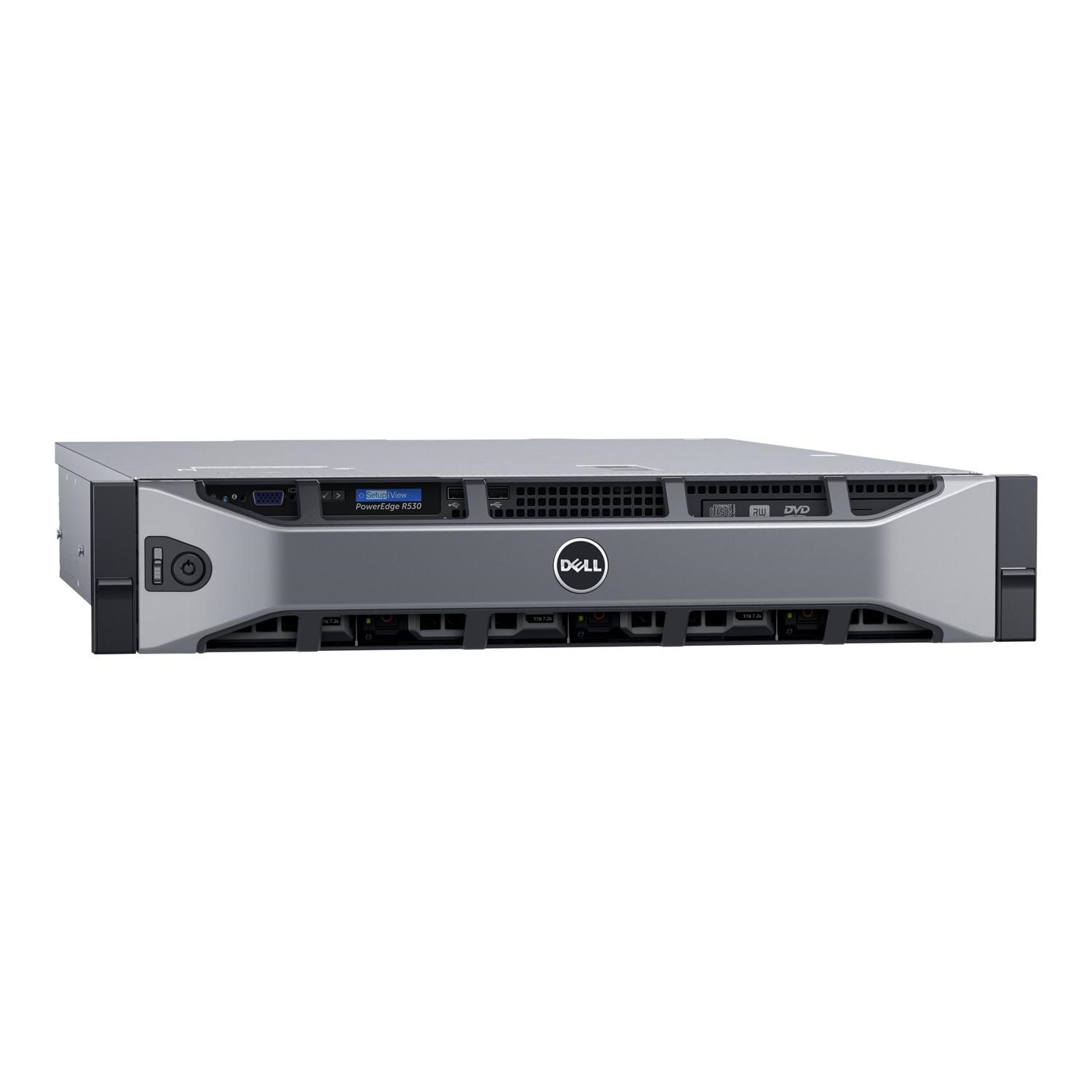 Dell PowerEdge R530 Xeon E5-2609v4 8GB 1TB 8x3.5in Bezel DVD RW Rack ...