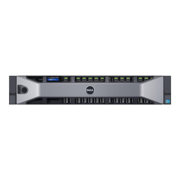 Dell PowerEdge R730 Dual Xeon E5-2650v4 32GB 300GB 8x2.5in Bezel DVD RW Redundant 750w Rack Server
