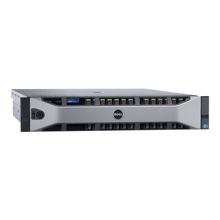 Dell PowerEdge R730 Dual Xeon E5-2650v4 32GB 300GB 8x2.5in Bezel DVD RW Redundant 750w Rack Server