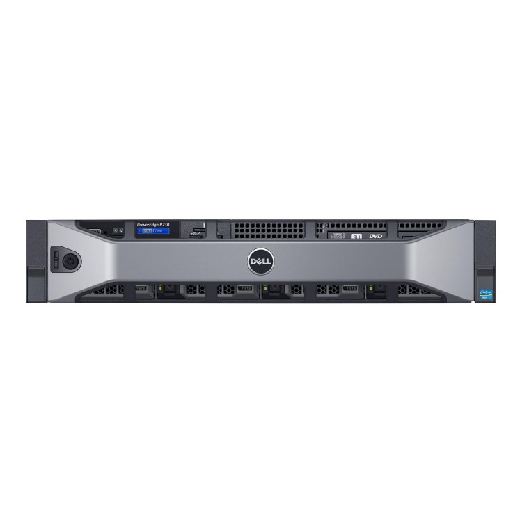 Dell PowerEdge R730 Chassis 8 x 2.5" Intel Xeon E5-2630v4 16GB 300GB Bezel DVD RW Broadcom 5720 DP/PERC H730/iDRAC8 Exp/3Yr NBD