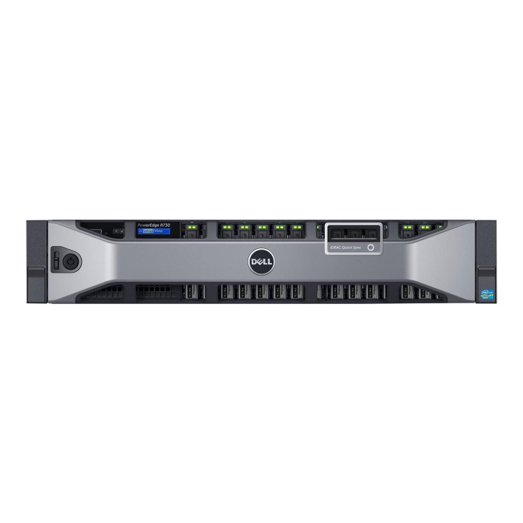 Dell PowerEdge R730 Chassis 8 x 2.5" Intel Xeon E5-2630v4 16GB 300GB Bezel DVD RW Broadcom 5720 DP/PERC H730/iDRAC8 Exp/3Yr NBD