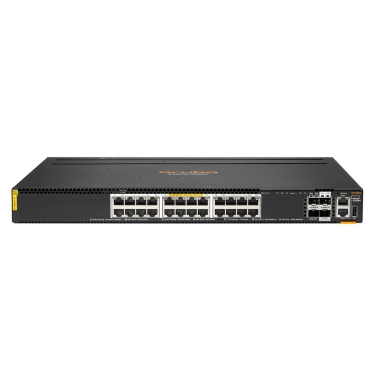 HP Enterprise Aruba 6300M 24-Port x SFP+/SFP28/SFP56 L3 Rack Mountable Managed Network Switch 