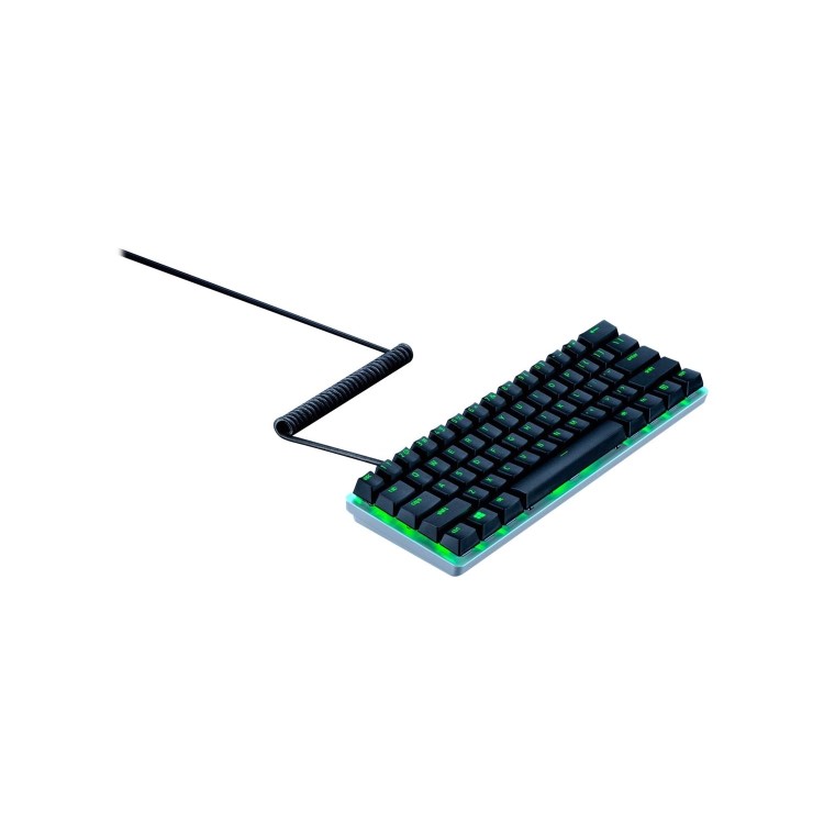 Razer PBT Keycap Set - Classic Black with Matching Coiled Cable