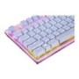 Razer PBT Keycap Set - Mercury White with Matching Coiled Cable