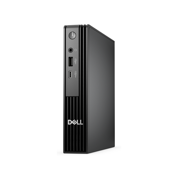Dell Pro Micro QCM1250 Intel Core i3 14100T 8GB RAM 512GB SSD Intel UHD Graphics 730 Windows 11 Pro Desktop PC
