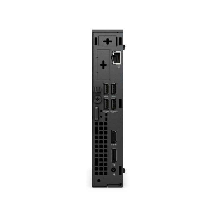Dell Pro Micro QCM1250 Intel Core i3 14100T 8GB RAM 512GB SSD Intel UHD Graphics 730 Windows 11 Pro Desktop PC