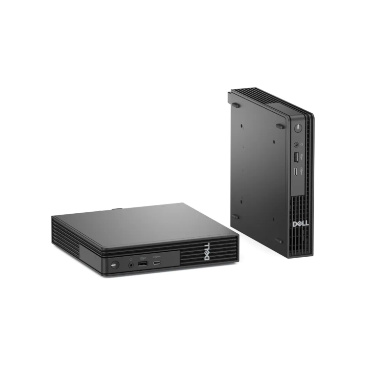 Dell Pro Micro QCM1250 Intel Core i3 14100T 8GB RAM 512GB SSD Intel UHD Graphics 730 Windows 11 Pro Desktop PC