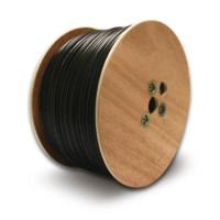 100m RG59 Coaxial CCTV Cable + 2 Core Power Shotgun Black 100m RG59 Coaxial CCTV Cable + 2 Core Power Shotgun Black