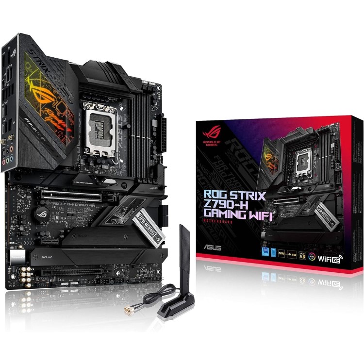ASUS ROG STRIX Z790-H Gaming Wi-Fi Intel Z790 LGA1700 DDR5 ATX Motherboard