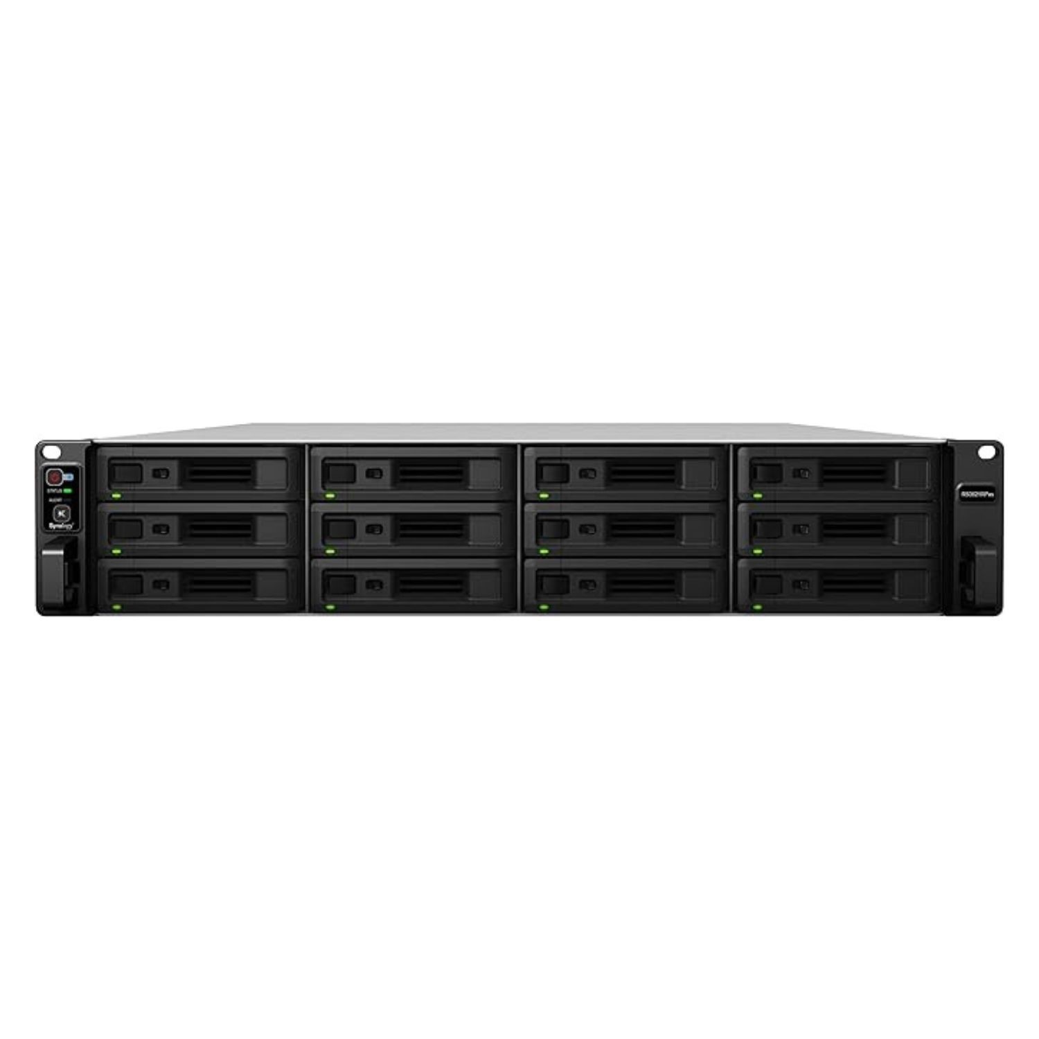 Synology Black Rackstation Rs3621rpxs 8Gb Ram 12 Bay Rackmount Nas