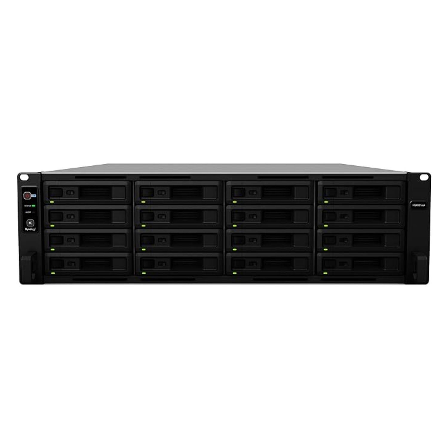 Synology Black Rackstation Rs4021xs+ 16Gb Ram 16 Bay Rackmount Nas
