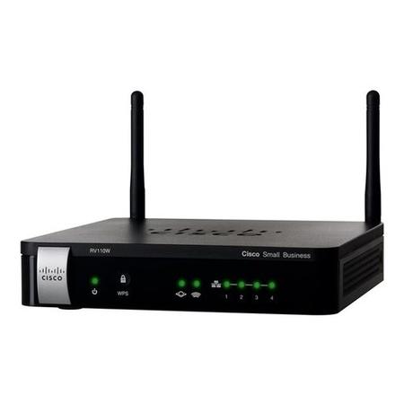 Cisco RV110W 90Mbps Single-Band 4 Port Router