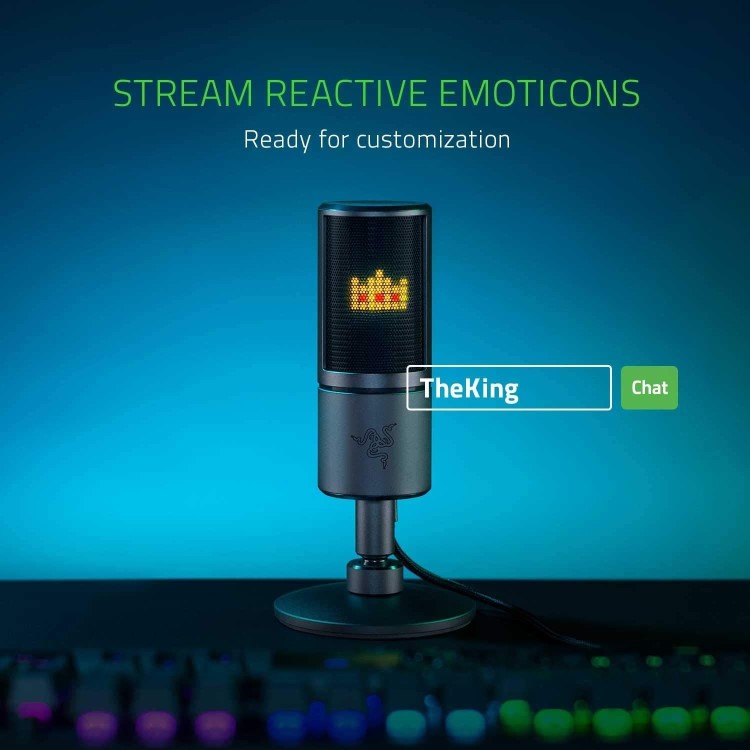Razer Seiren Emote Microphone