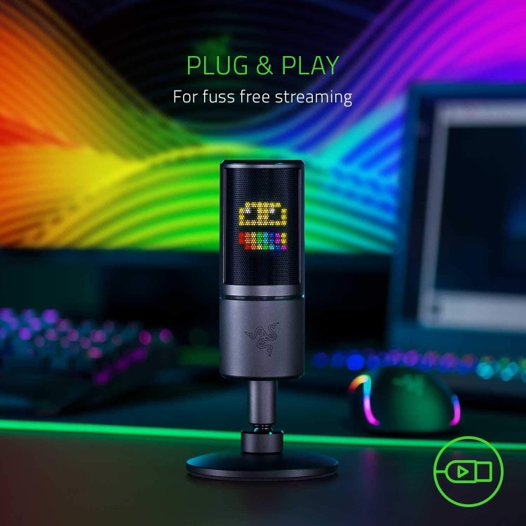 Razer Seiren Emote Microphone