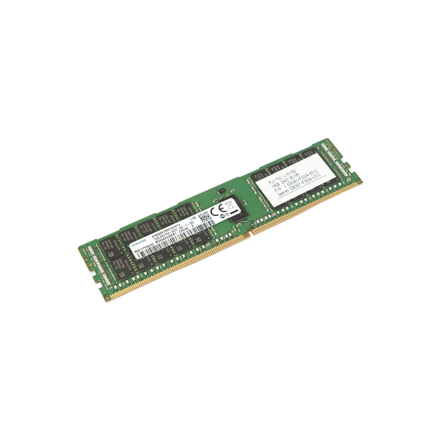 FUJITSU 16Gb 1X16Gb 2Rx4 Ddr4-2400 R Ecc