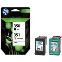 HP 350/351 Combo-pack Inkjet Print Cartridges