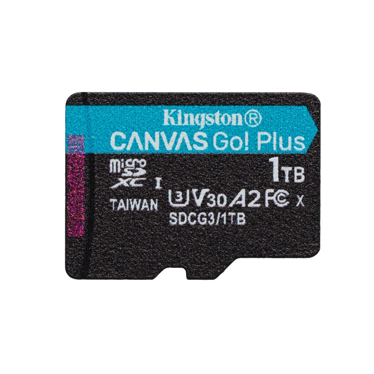 Kingston Canva Go Plus 512GB Micro SD Memory Card + SD Adapter