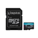SDCG4/128GB Kingston Canvas Go Plus 128GB MicroSD UHS-I Memory Card + Adapter