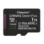 Kingston Canvas Select Plus 1TB microSDXC UHS-I Memory Card + microSD to SD adapter