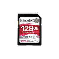 Kingston Canvas React Plus 128GB SDXC Memory Card