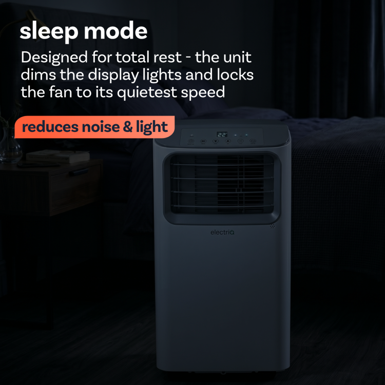 electriQ Slimline 9000 BTU Mobile Air Conditioner Unit