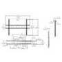 Peerless SF680P Flat Wall Mount TV Bracket - Up to 102 Inch
