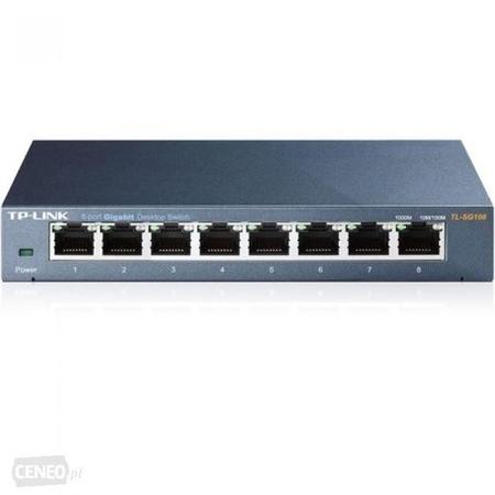 Tenda SG108 8-Port Unmanaged Gigabit Desktop Switch
