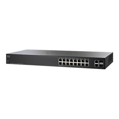 Cisco SG200-26P 24-port 10/100/1000 Gigabit Smart Switch with 2 combo SFPs  POE