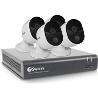 Swann CCTV System - 4 Channel 1080p DVR with 4 x 1080p Thermal Sensing Cameras & 1TB HDD