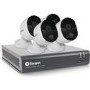 Swann CCTV System - 4 Channel 1080p DVR with 4 x 1080p Thermal Sensing Cameras & 1TB HDD