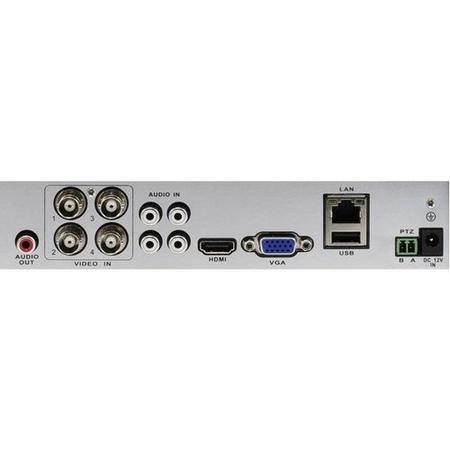 Swann CCTV System - 4 Channel 1080p DVR with 4 x 1080p Thermal Sensing Cameras & 1TB HDD