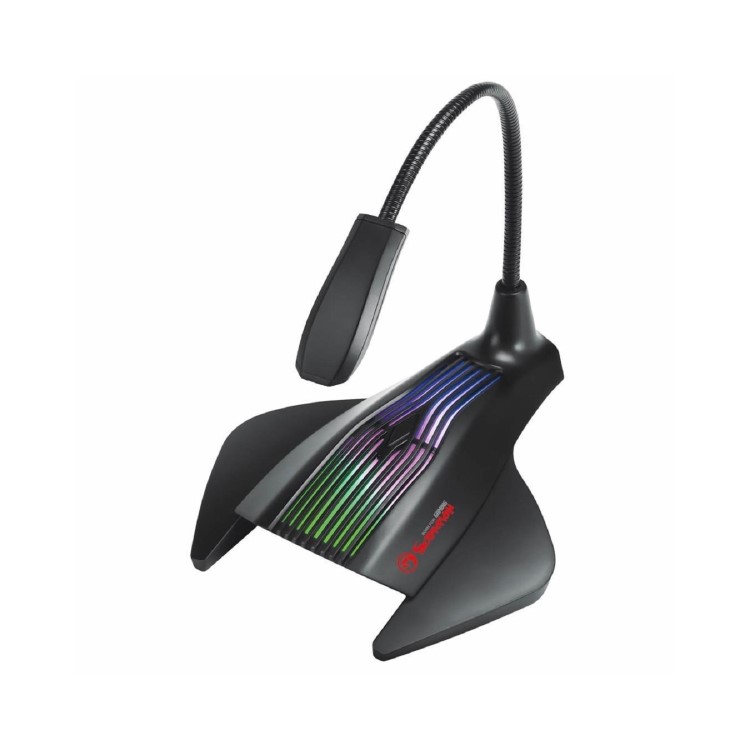 Marvo Scorpion MIC-01 USB RGB LED Black Gaming Microphone