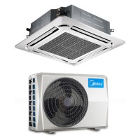 24000 BTU 7kW A/A+ Super Slim Ceiling Cassette Air Conditioning system with heat pump and 5 years warranty
