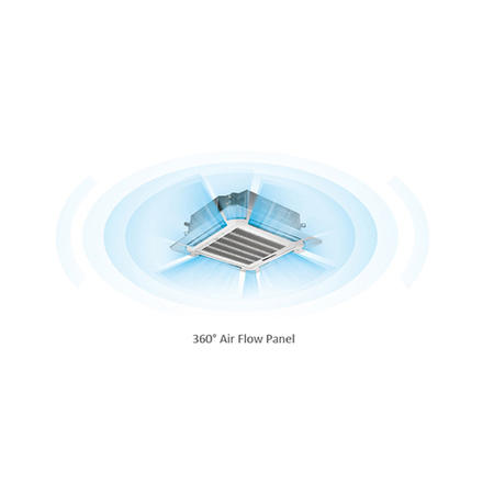 60000 BTU 18kW A/A Slim Ceiling Cassette Air conditioning system with heat pump and 5 years warranty