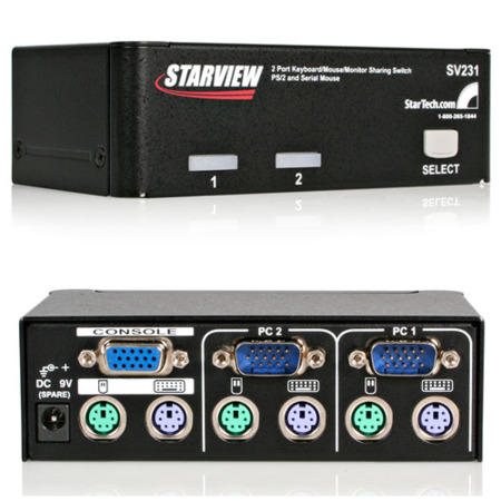 2 Port StarView KVM Switch