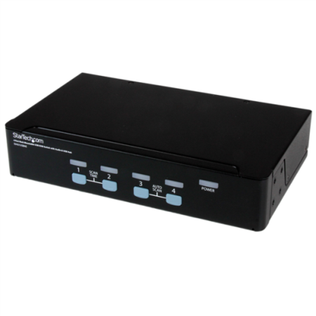 4 Port StarView USB KVM Switch With Audio