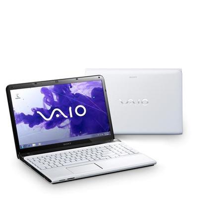 Sony VAIO E15 Windows 7 Laptop in White 